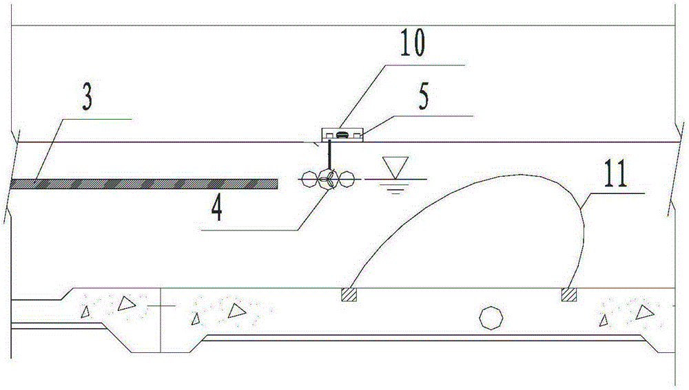 Anti-freezing equipment used for rubber dam in severe cold area