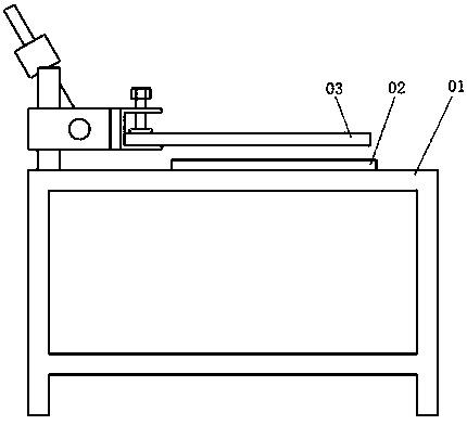 Solder paste coating apparatus for LED circuit board applied to lithium battery integrated street lamp