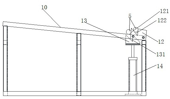 Anchor bolt thermal shrinkage production line