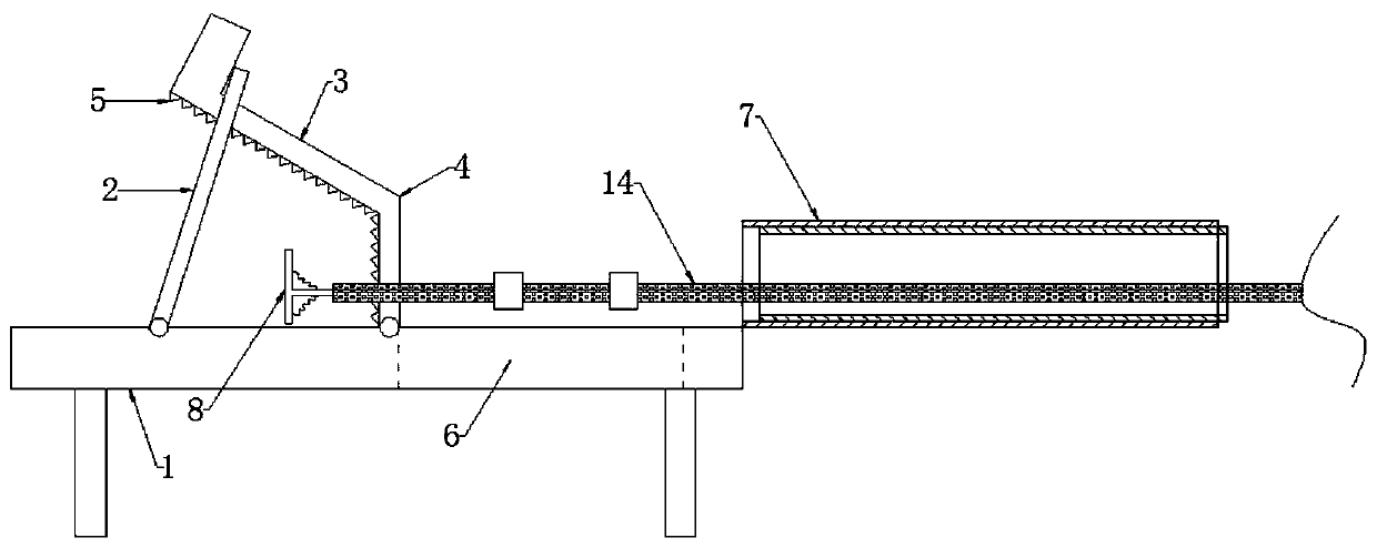 Sliding plate mooring rope quick loosening and anchor clamping tool