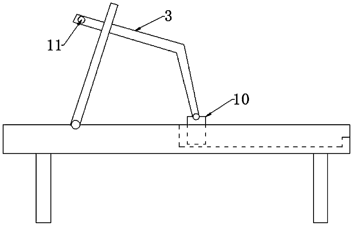 Sliding plate mooring rope quick loosening and anchor clamping tool