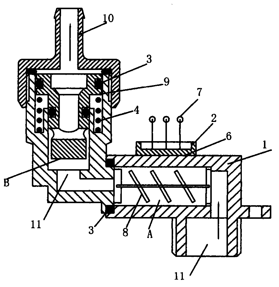 External rapid-heating type electric water heater provided with water flow sensor