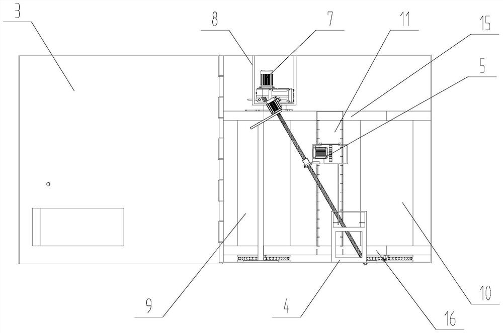 A boxed lunch vending system based on time-based external chute push and take-out