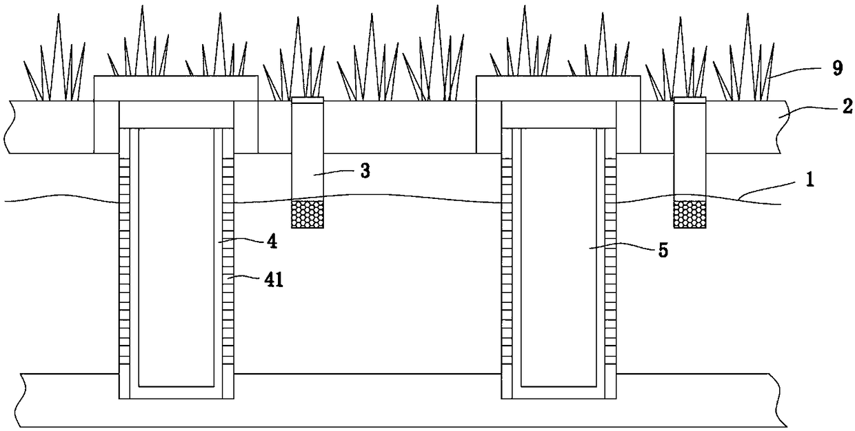 Water source in-situ water cleaning system