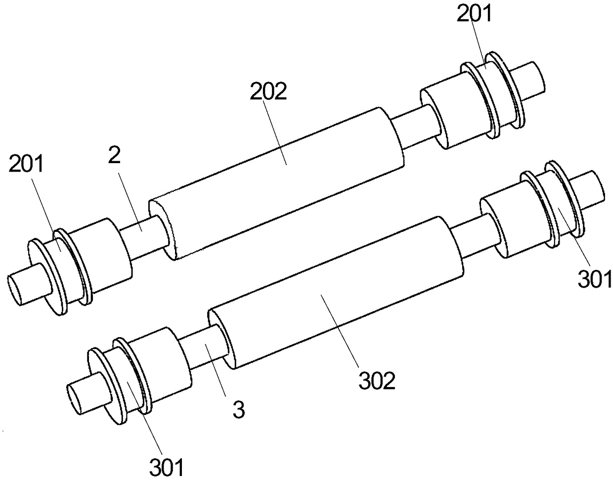 Baking device and method of immersion type dry-type transformer