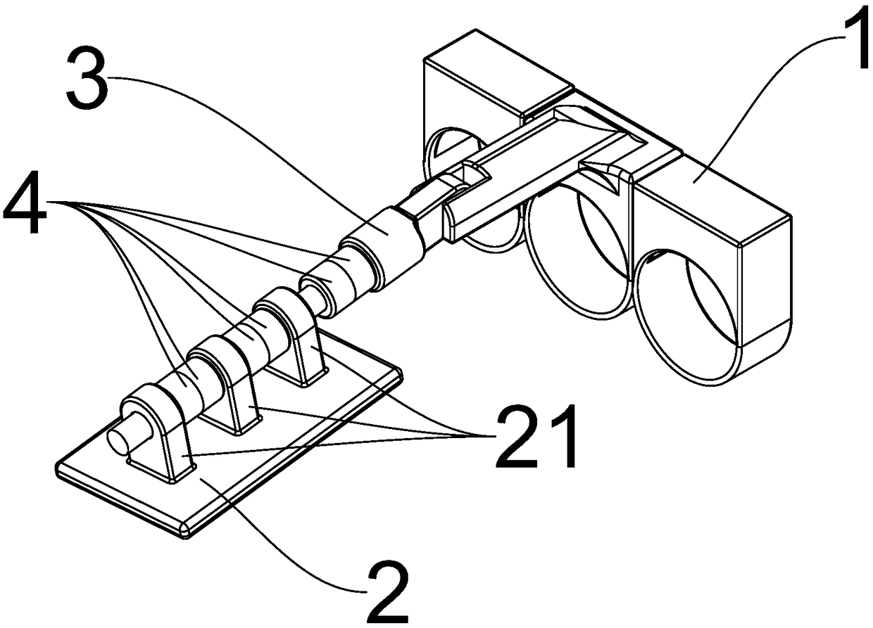 Damping wrist fixation device