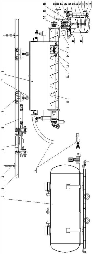 Mining suspension movable type intelligent grouting system