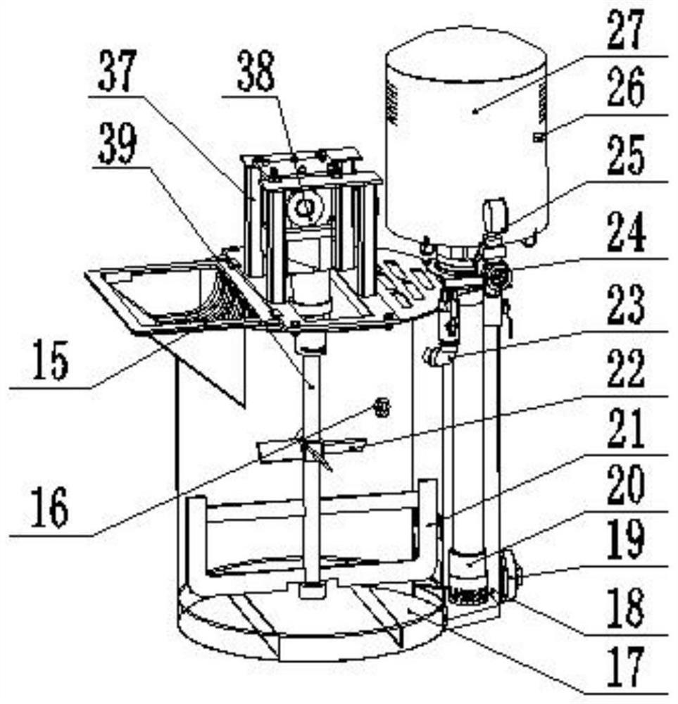 Mining suspension movable type intelligent grouting system