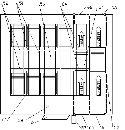 Warehoused stereo garage and control method for parking, fetching and delivering vehicles