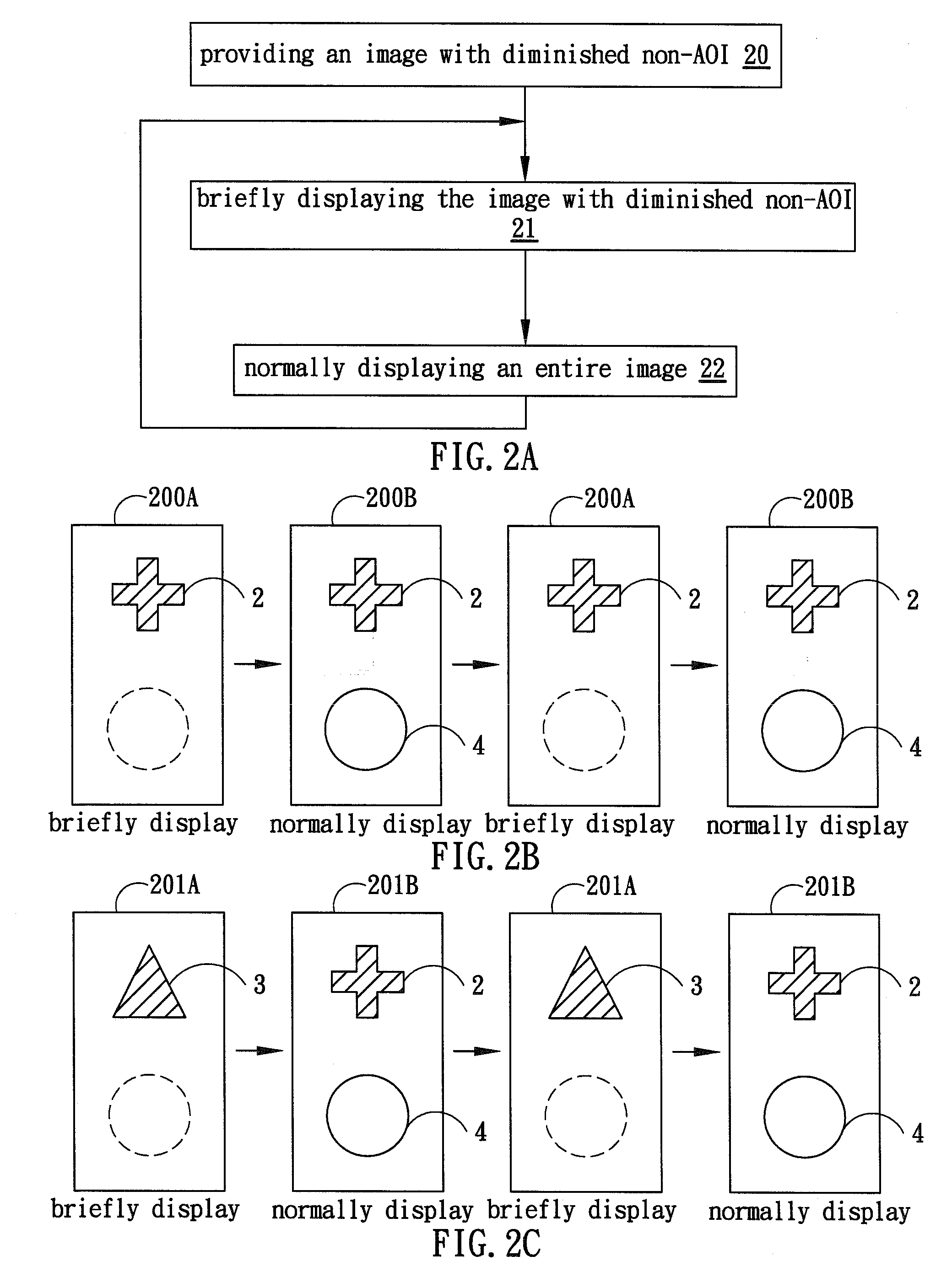 Method of Directing a Viewer's Attention Subliminally in Image Display