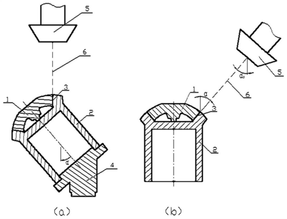 An Electron Beam Welding Method for Large Thickness Inclined Angle Welds