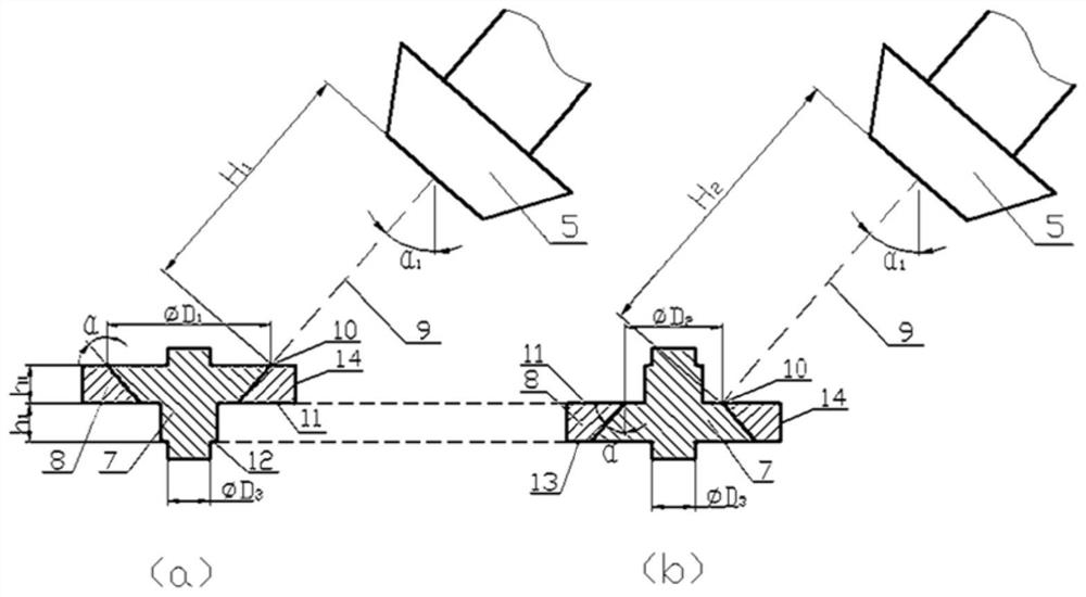 An Electron Beam Welding Method for Large Thickness Inclined Angle Welds