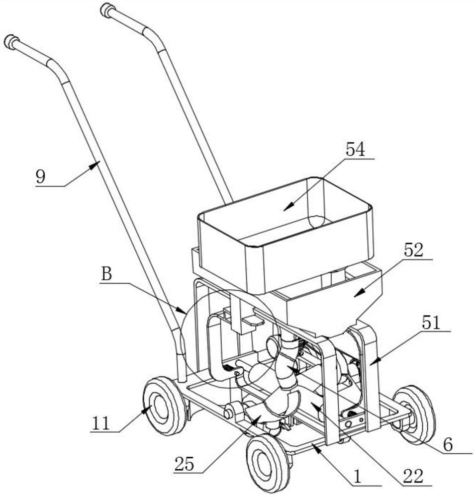 an agricultural seeder