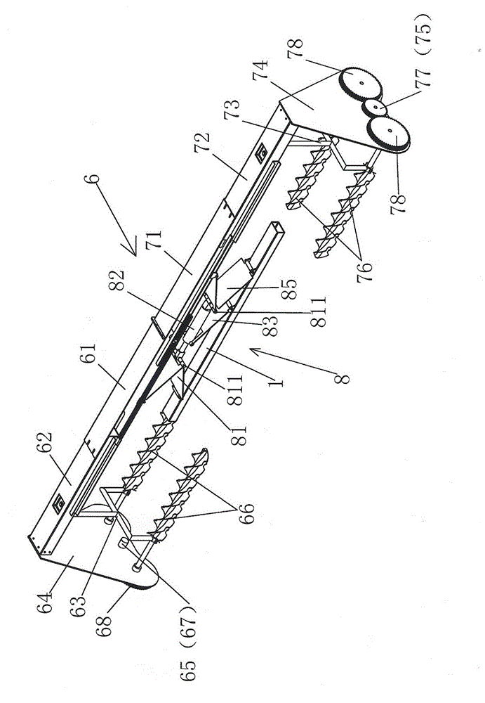 Sleeper rapid replacing machine