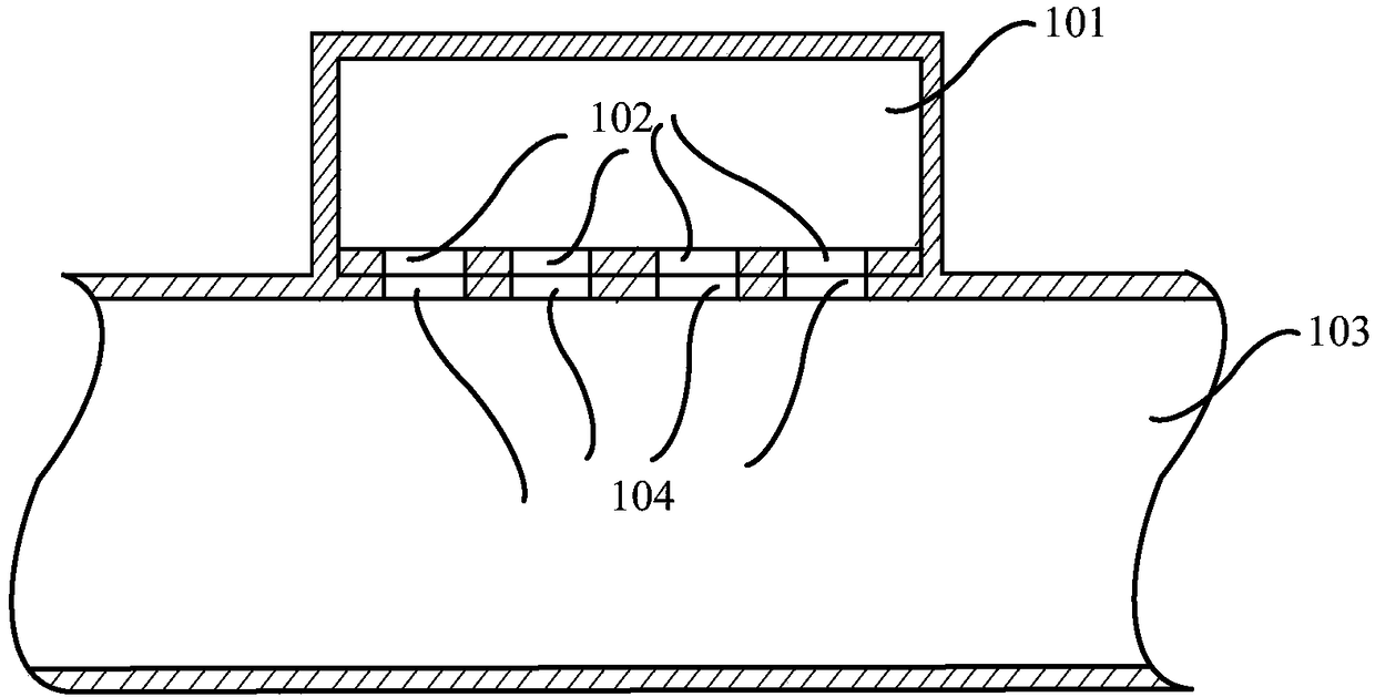 Silencing device, silencing system and cleaning equipment