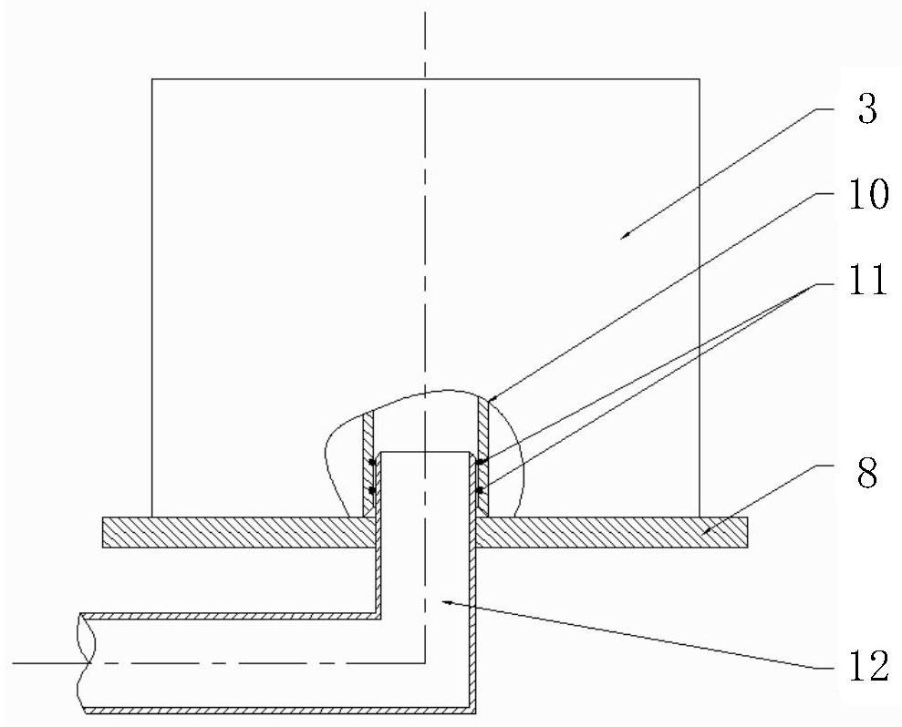 A radioactive liquid filter device and filter replacement method