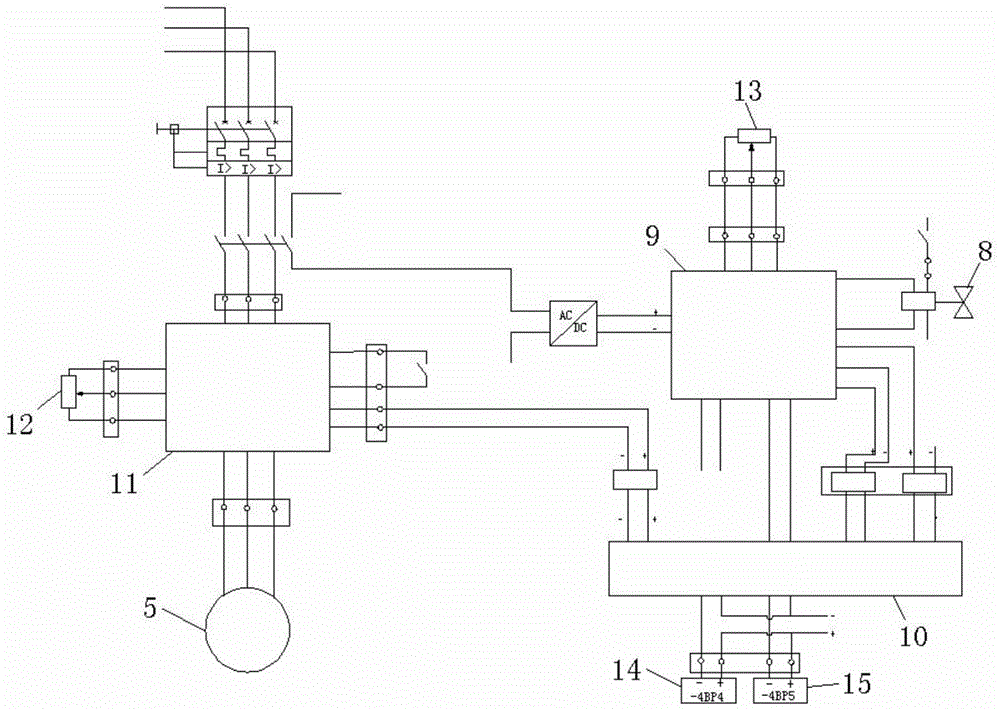 Oil supply circuit for engine test bench and method for controlling oil supply circuit