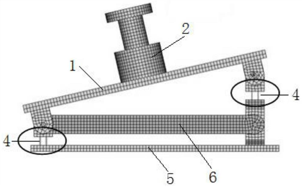 Virtual bench model for aluminum alloy rim impact test