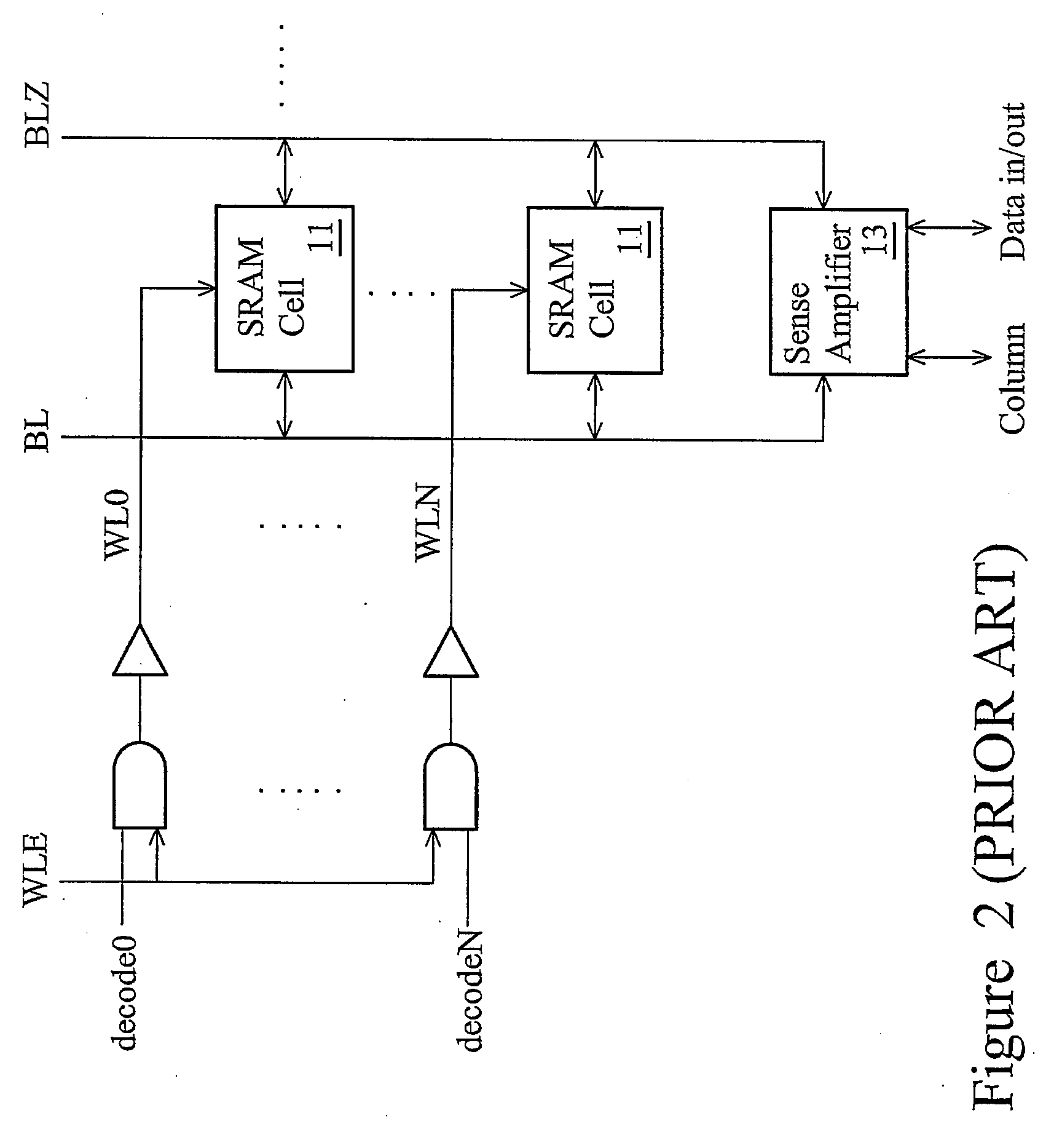 Circuit and method for an SRAM with two phase word line pulse