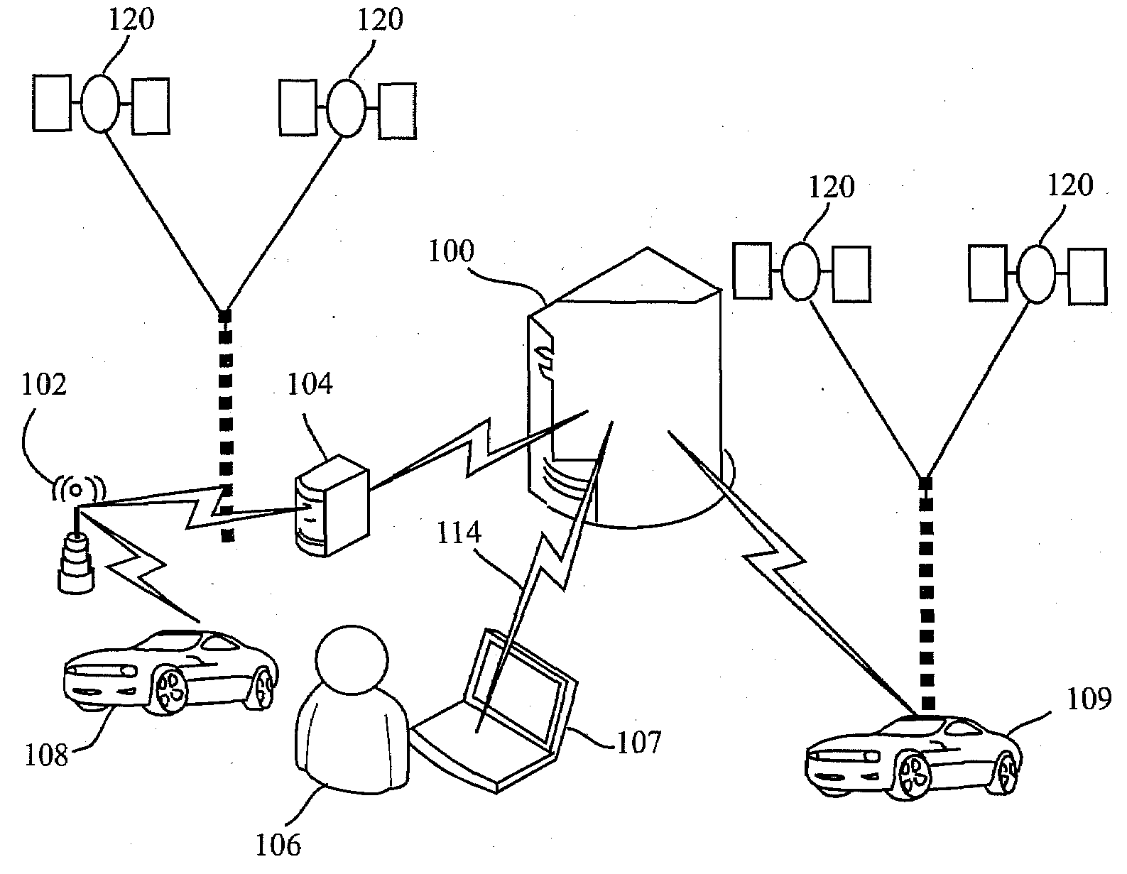 Vehicle-to-vehicle instant messaging with locative addressing