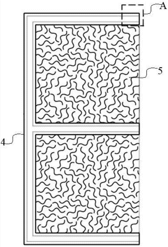 Auto front anti-collision beam made of carbon fiber/aramid fiber reinforced material