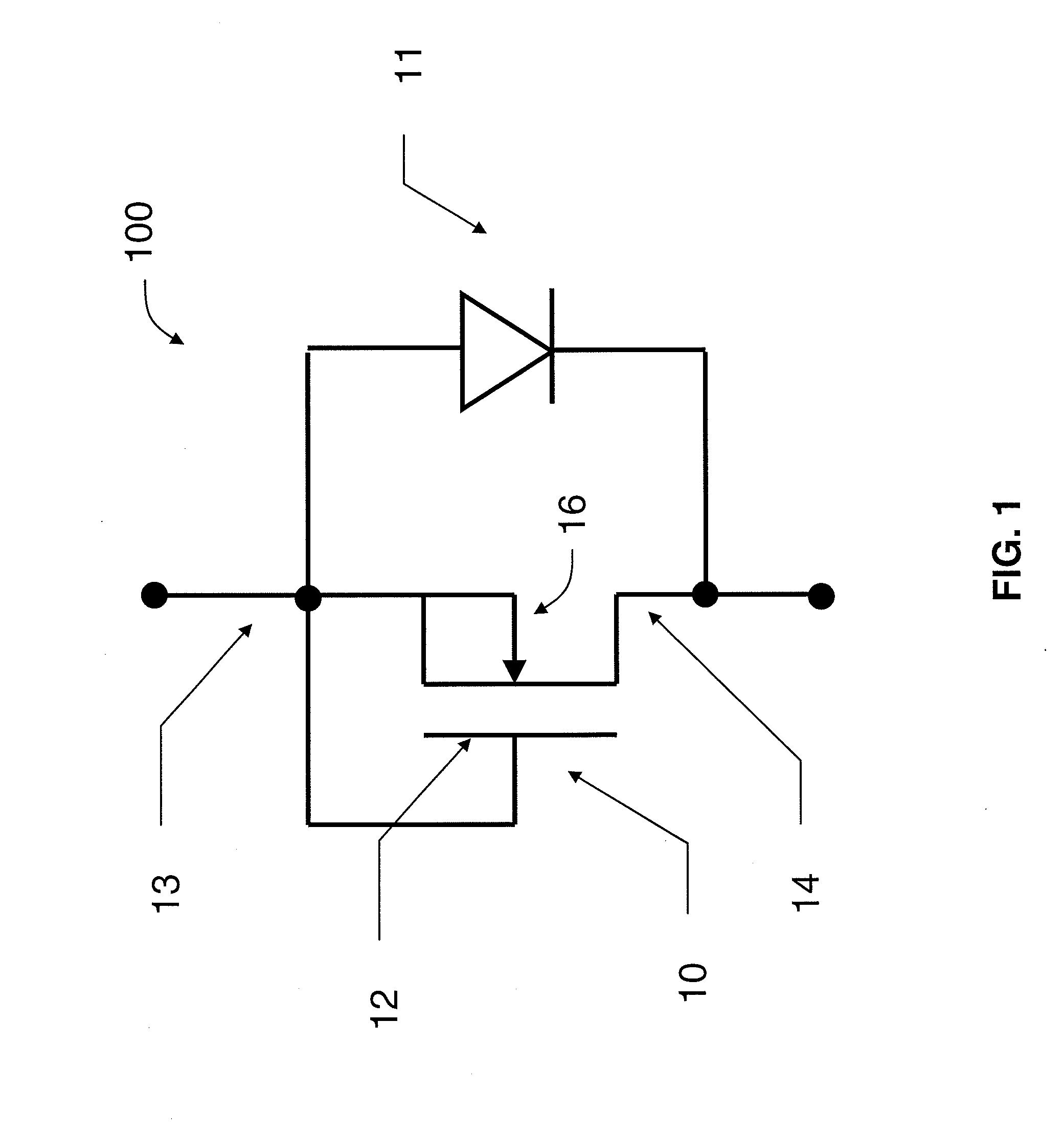 Power trench mosfet rectifier