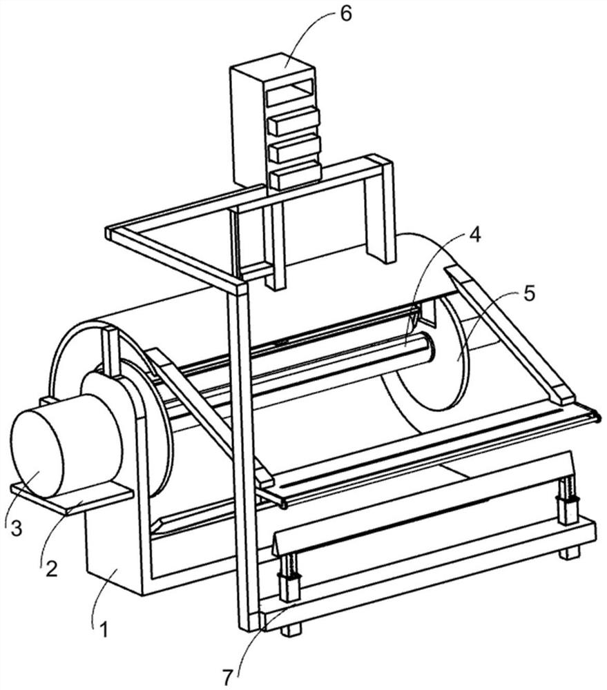 Aluminum foil winding device having adjustable tightness