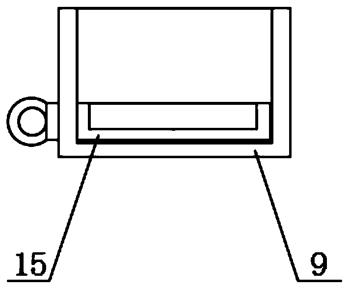 Double-metal composite plate forming die for manufacturing sliding bearing