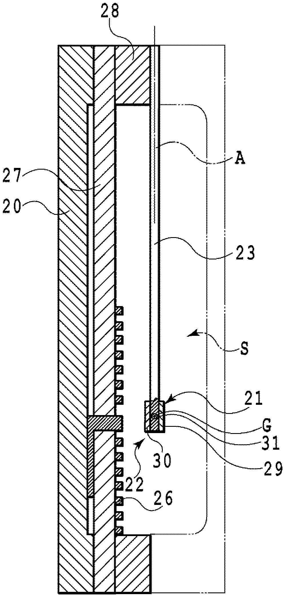 Vibrating element, optical scanning device, and image forming device and image projection device using same