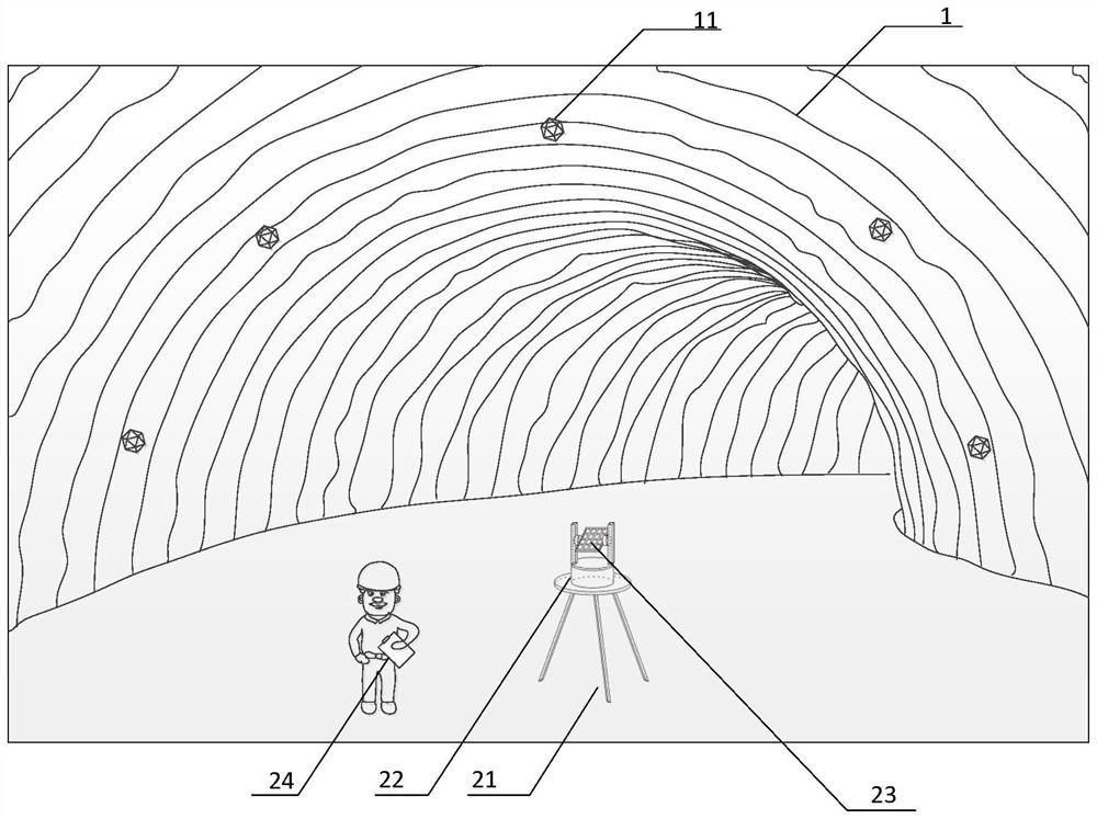 A Ground-Based Interferometric Virtual Aperture Deformation Monitoring Radar System and Working Method