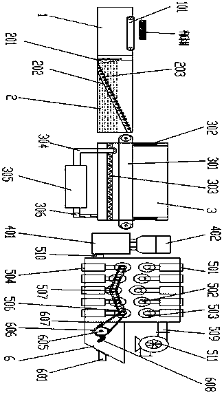 Multi-deflection bending shaping device and bending shaping method for furniture wood processing
