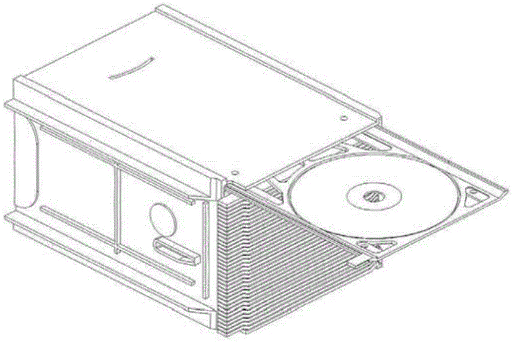 Trayless Cassette Cassette Cassette and Its Automatic Driving Device