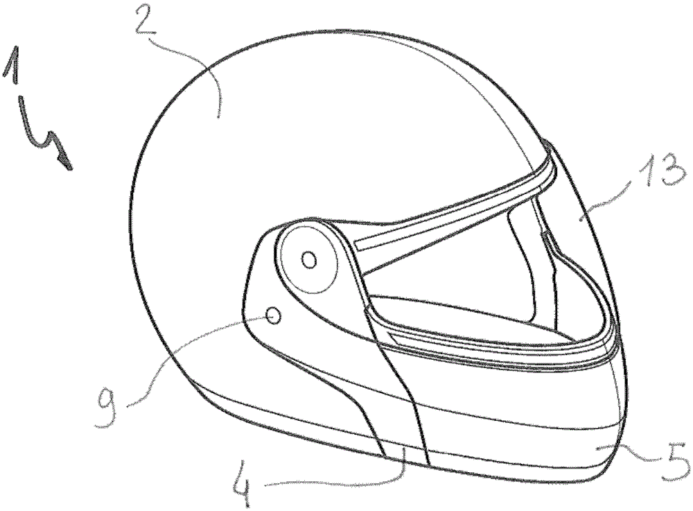 Full helmet half helmet convertible protective helmet