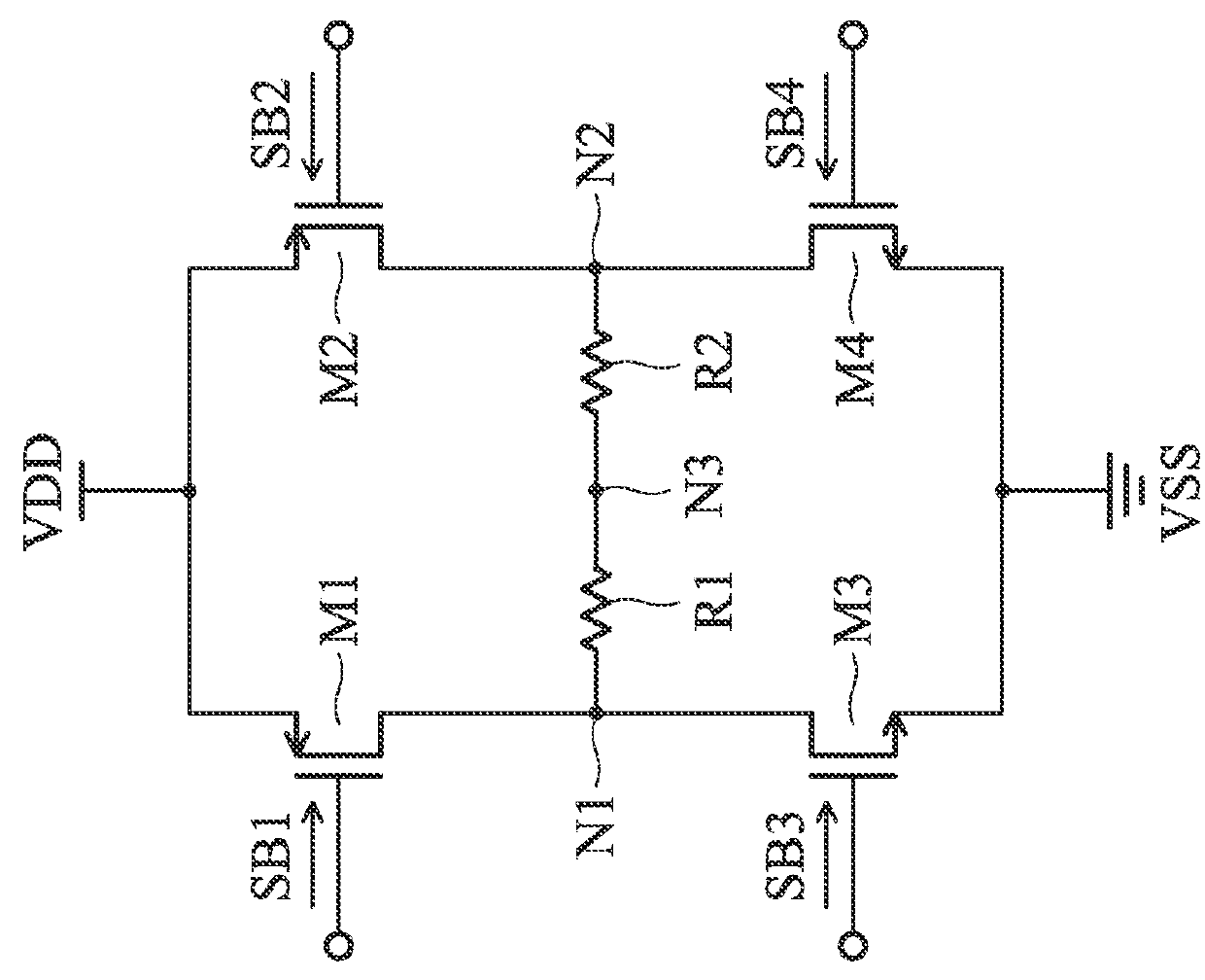 Low voltage differential signaling (LVDS) driving circuit