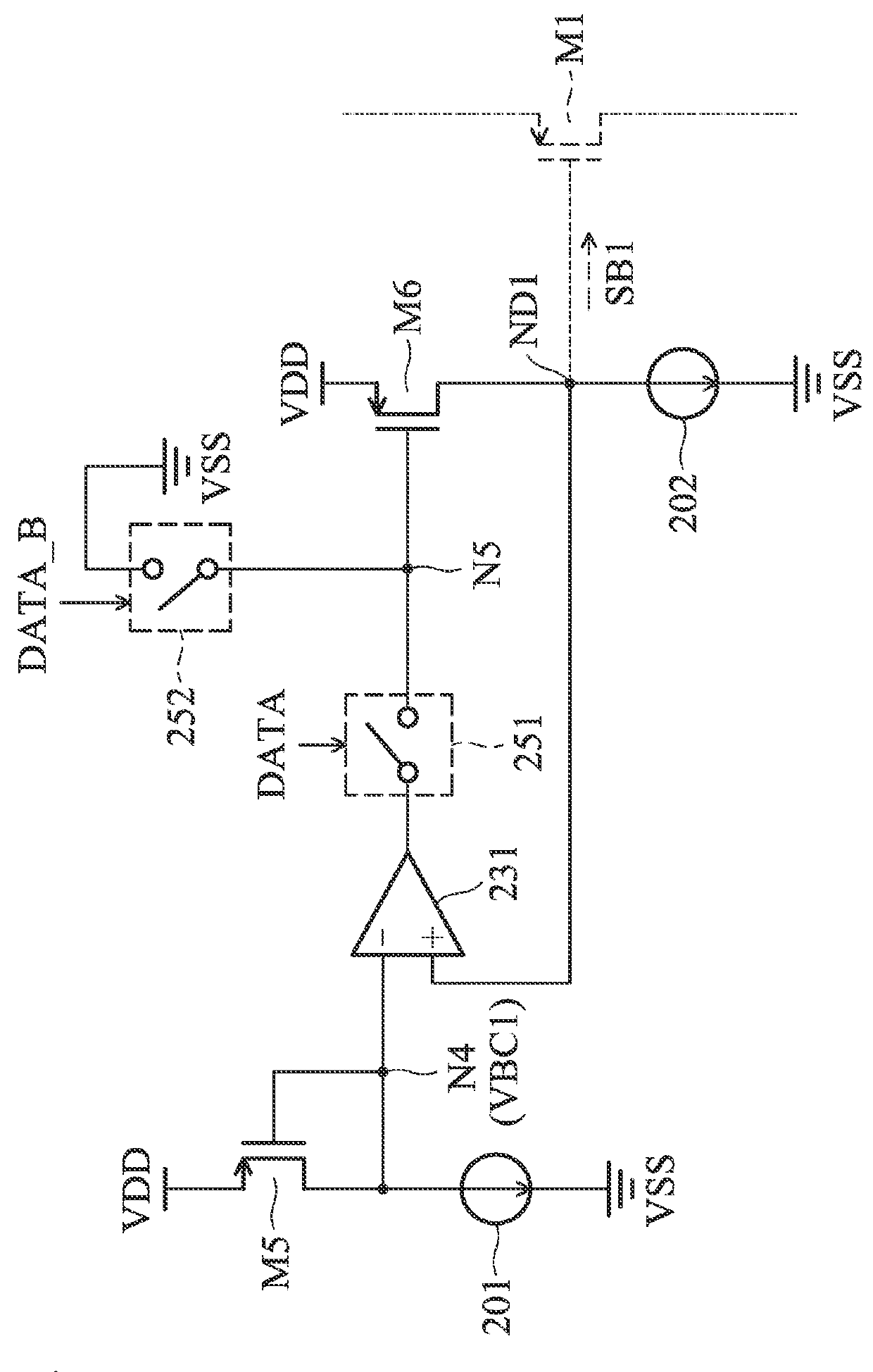 Low voltage differential signaling (LVDS) driving circuit