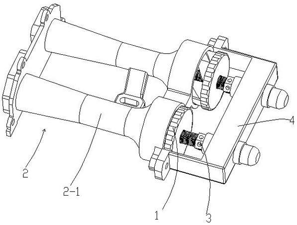 Damper structure and gas stove