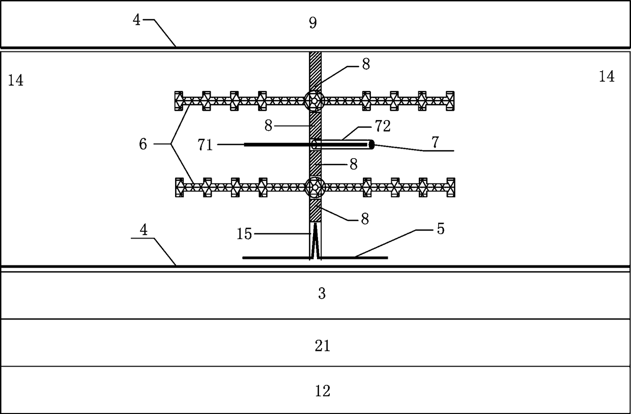 Waterproof construction method of multi-layer combined type expansion joint of underground structure