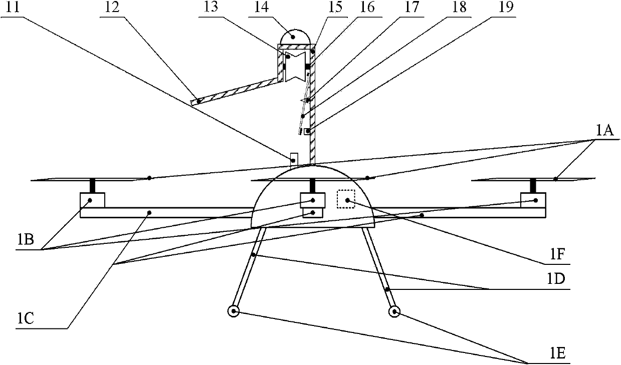 Multi-rotor aircraft for patrolling power line, and system based on same
