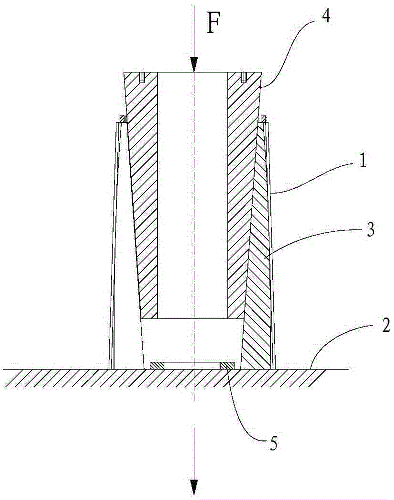 Processing method of titanium alloy double curvature rotary cylinder