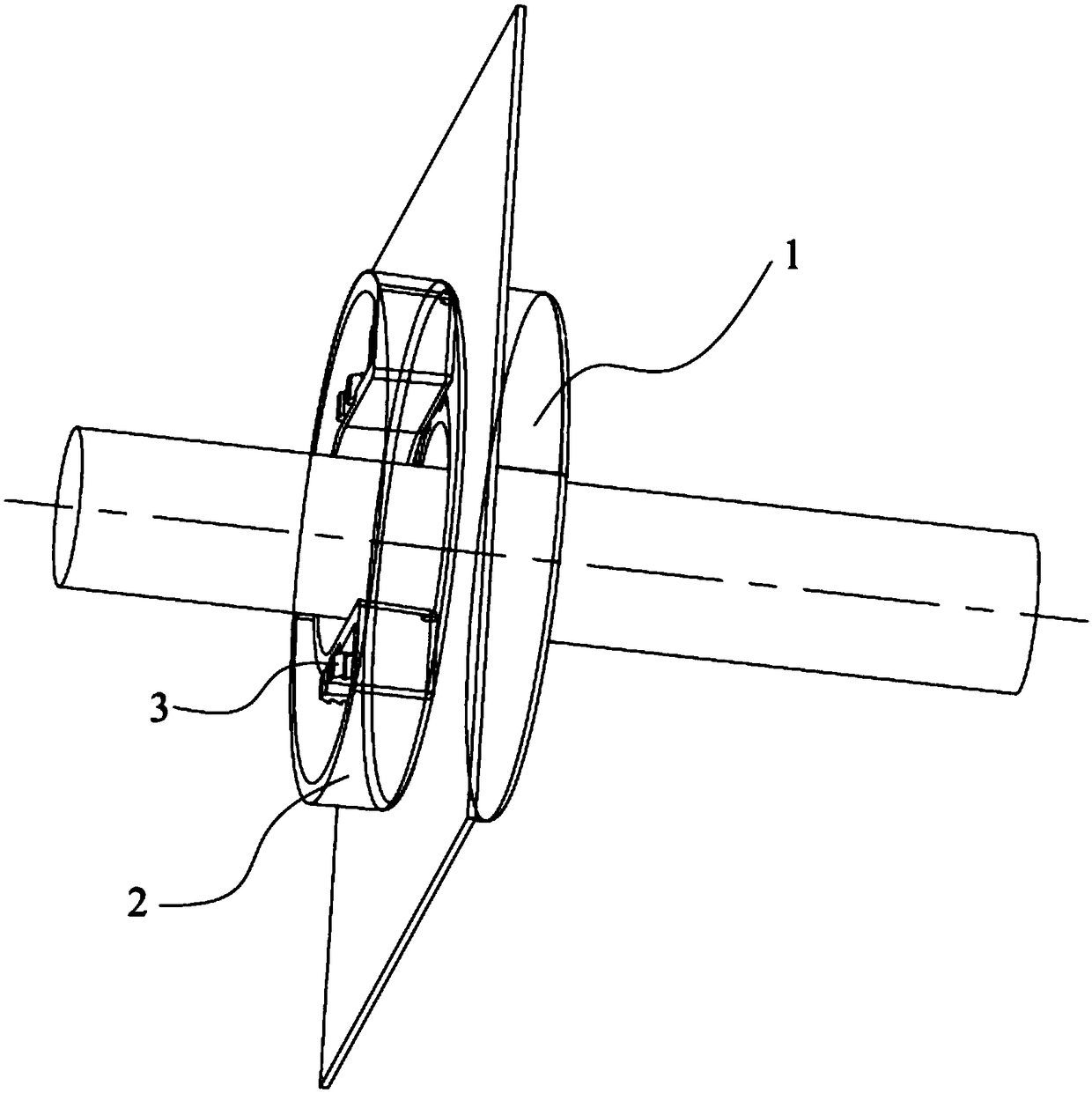 A hole sealing device for metering distribution box