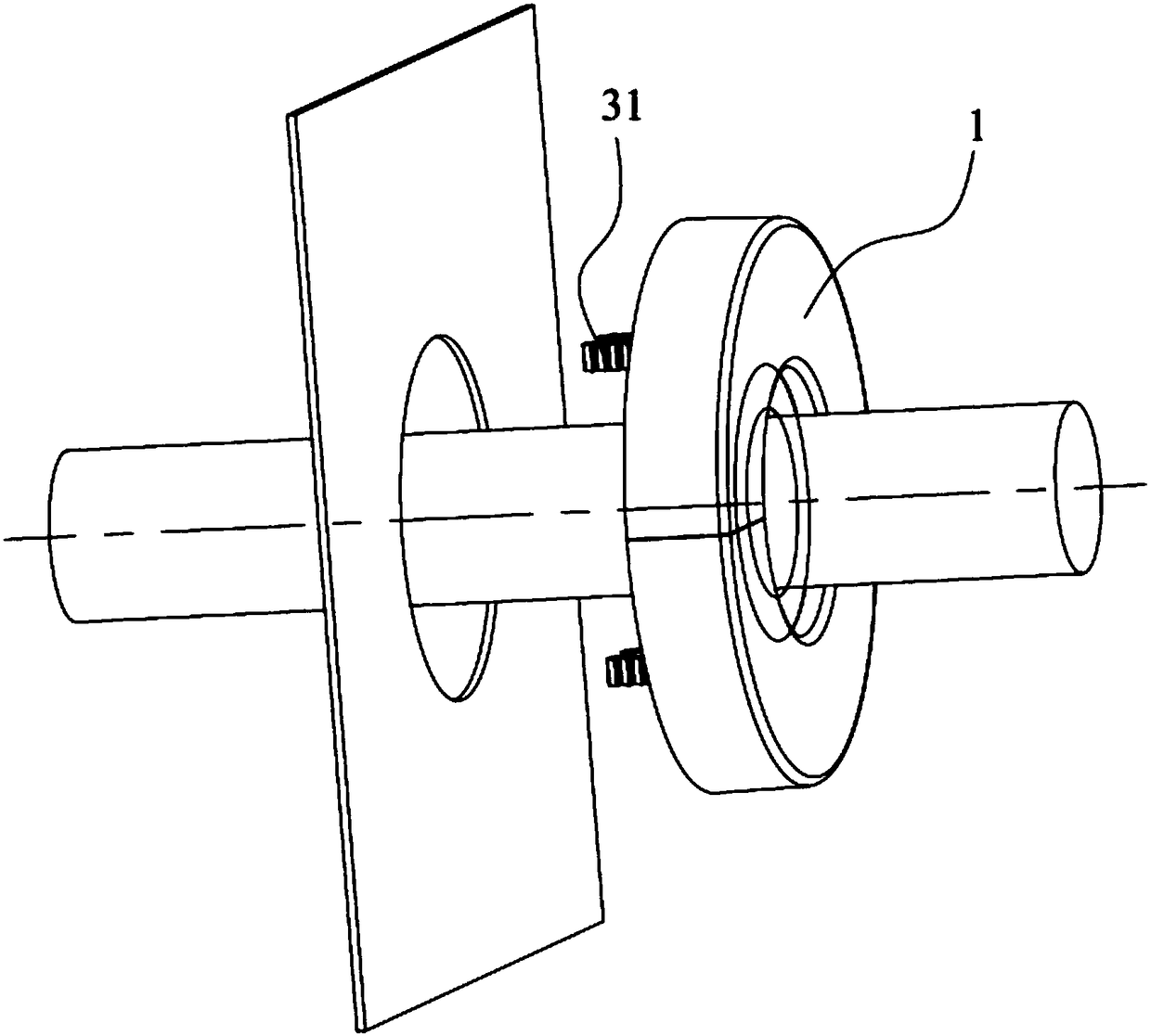 A hole sealing device for metering distribution box