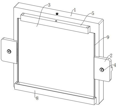 Liquid crystal display screen capable of realizing multi-screen interaction