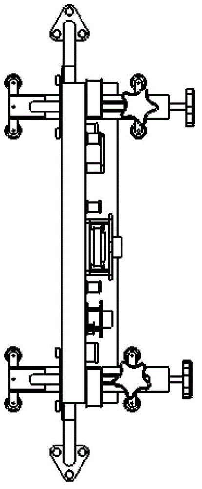 Movement mechanism of robot cleaner for photovoltaic module