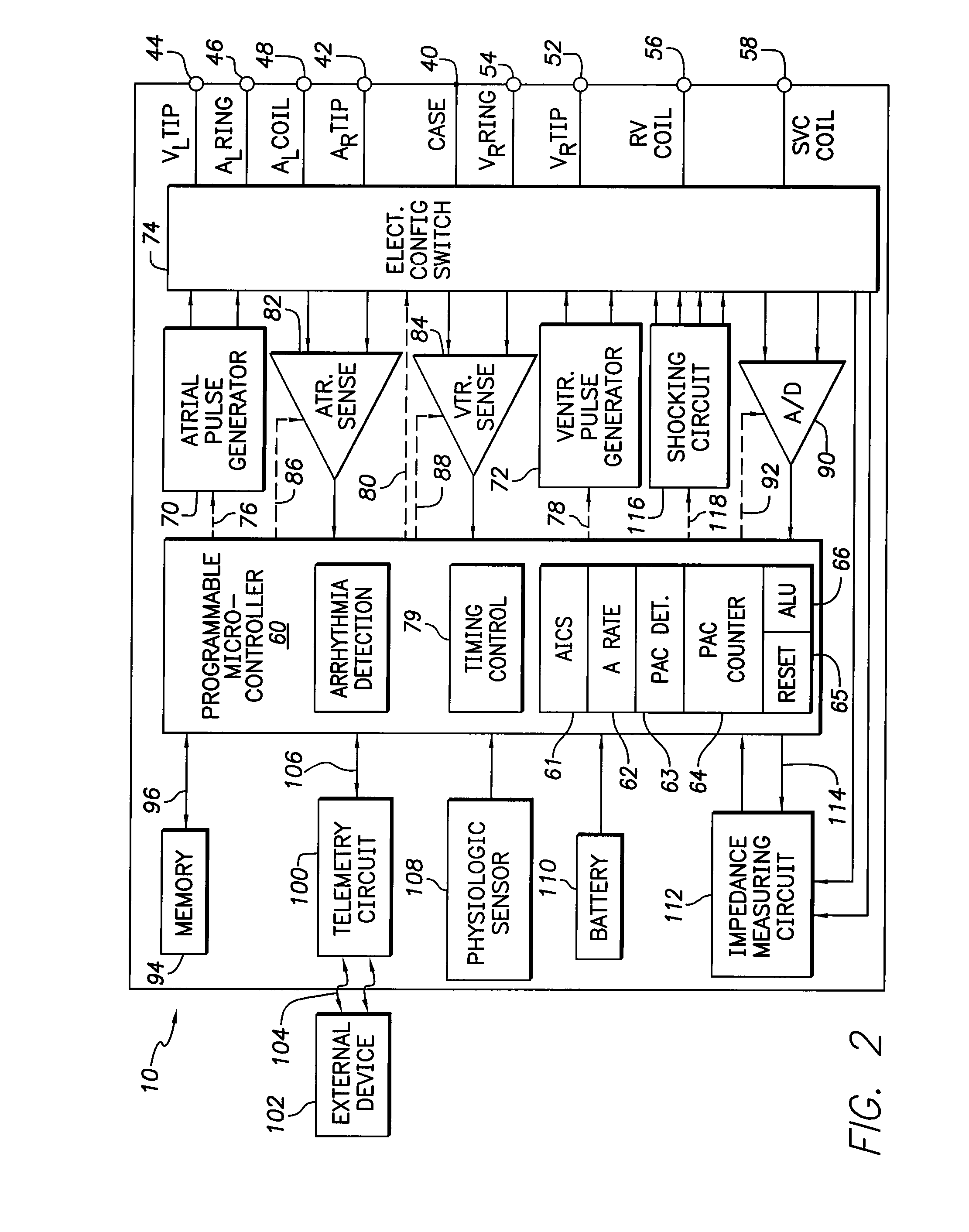 Implantable cardiac device providing intrinsic conduction search with premature atrial contraction protection and method