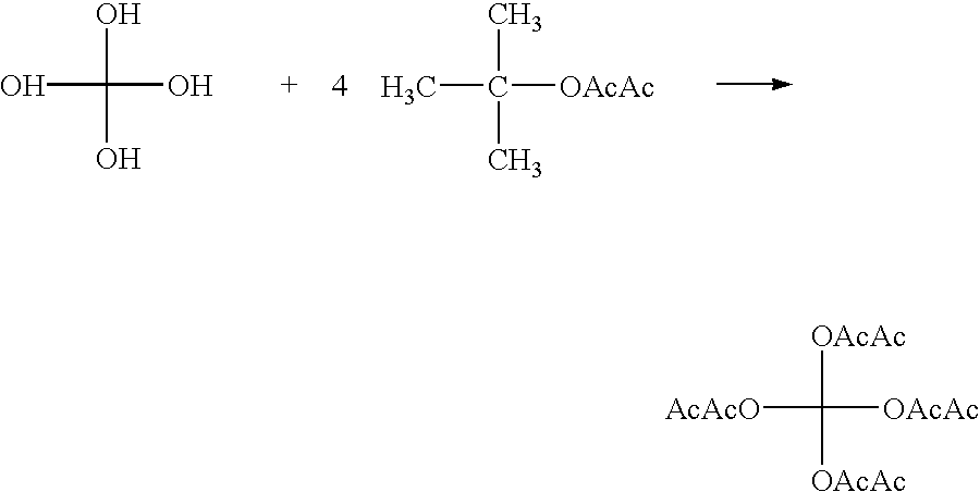 Coating compositions containing highly structured macromolecules