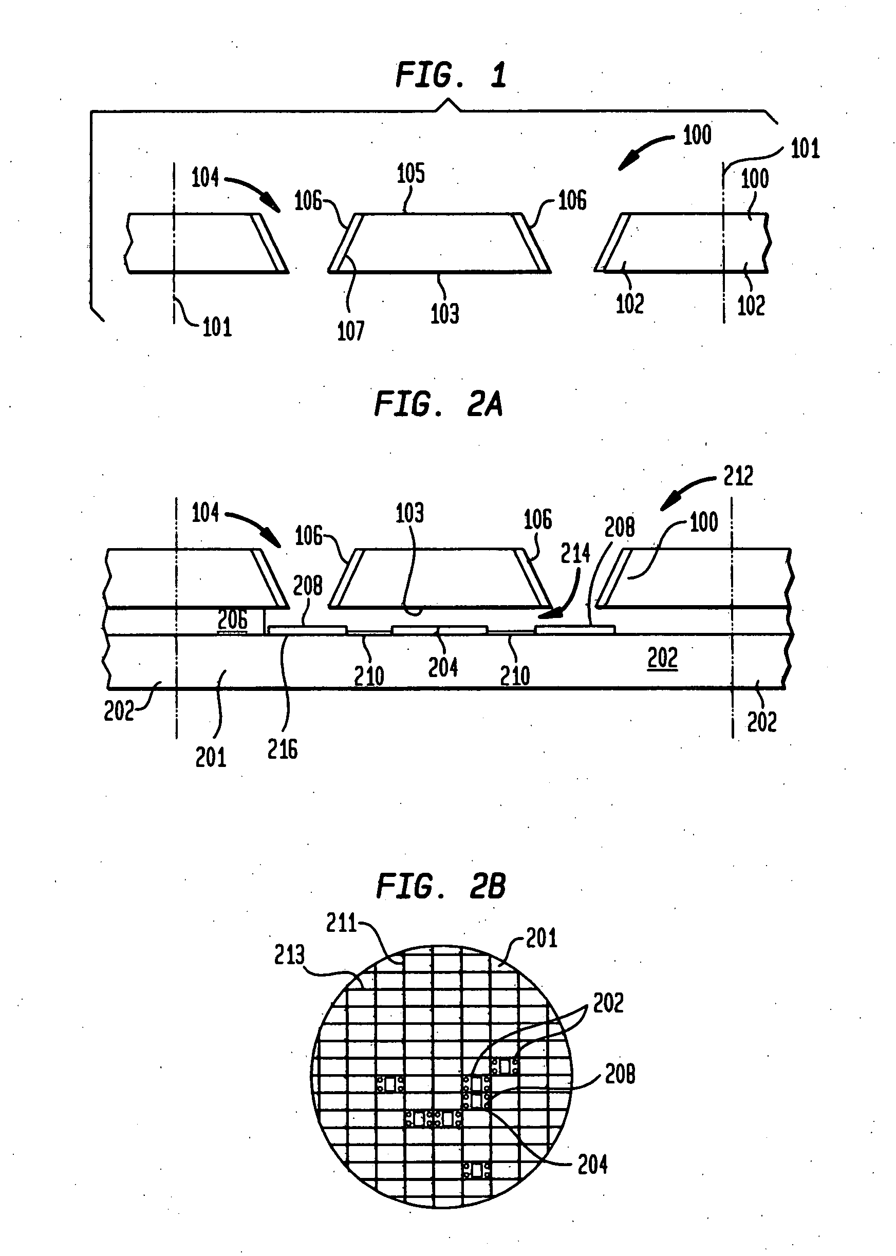 Structure and method of making lidded chips