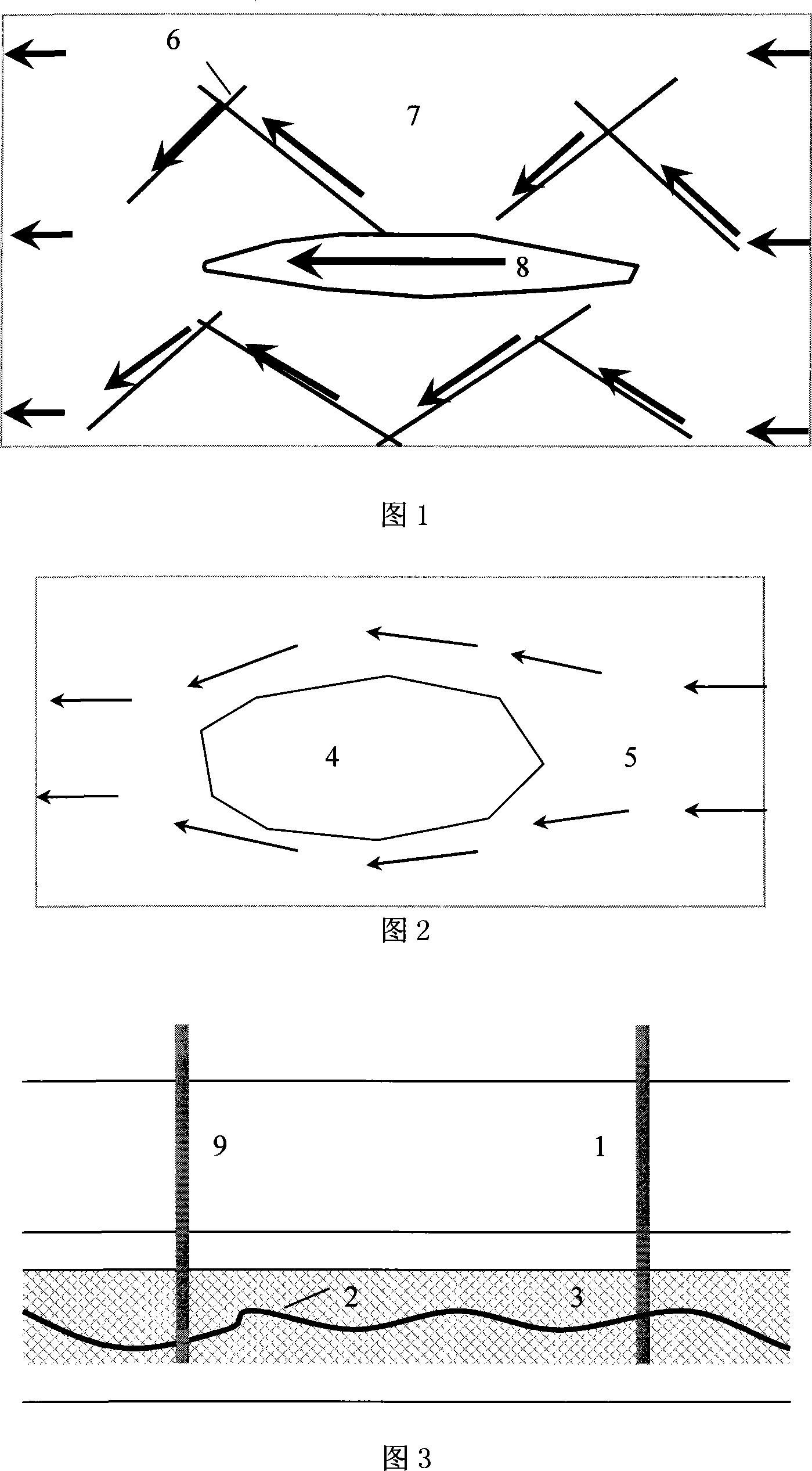 Horizontal fissure fluctuation leaching mining method