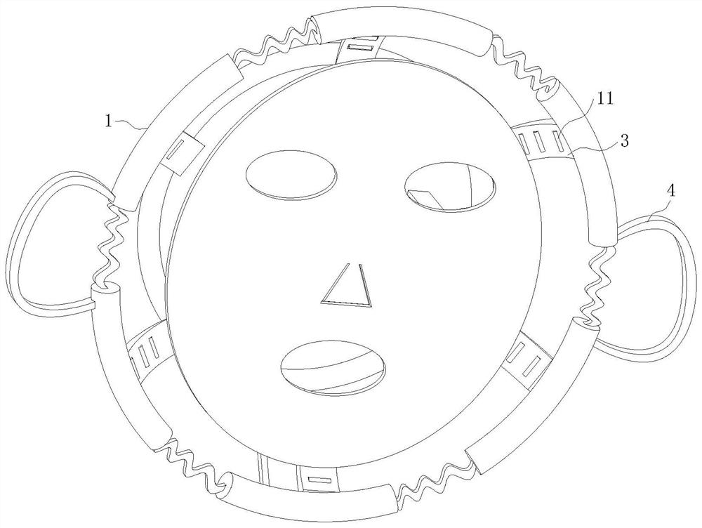 Freckle removing and soothing essence facial mask and preparation method thereof