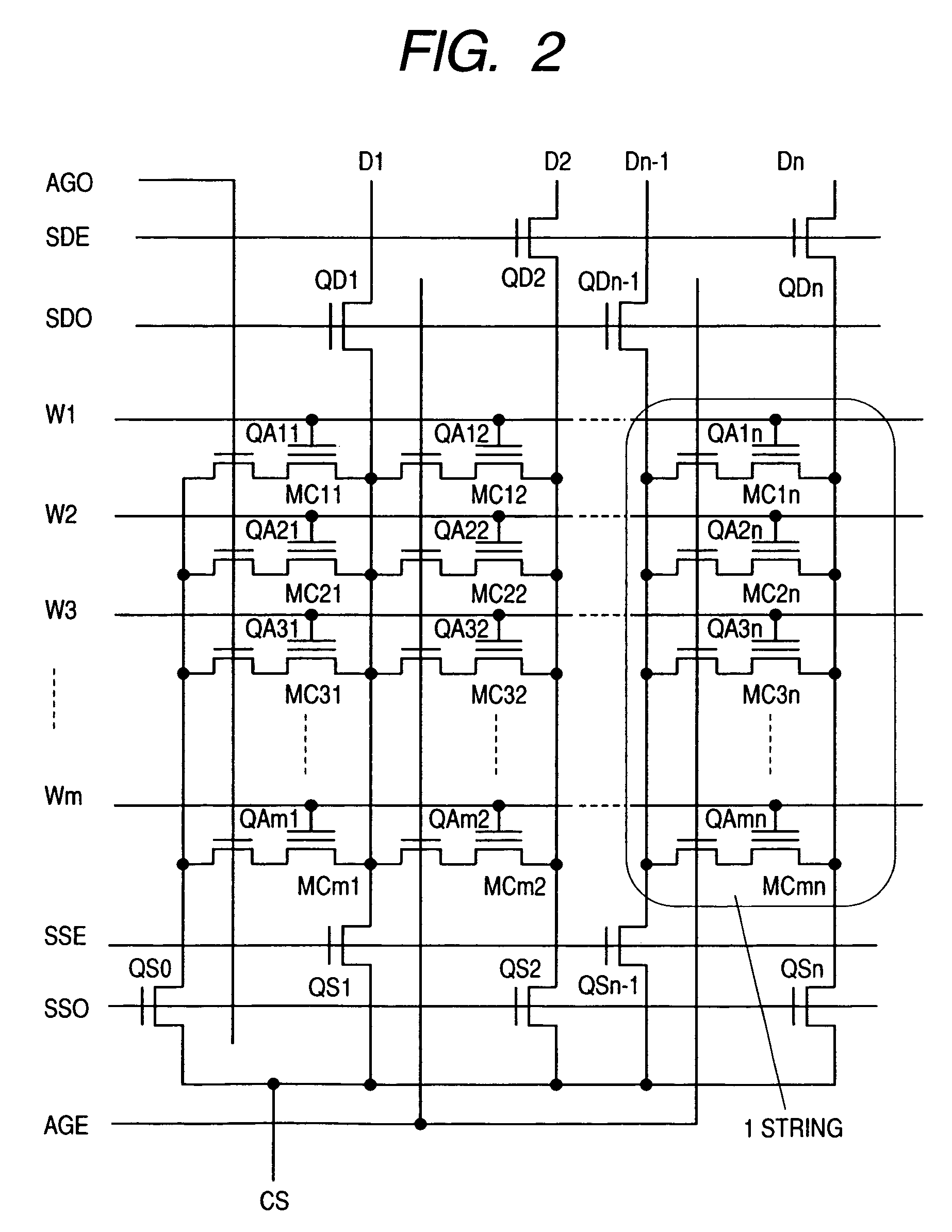 Nonvolatile semiconductor memory device