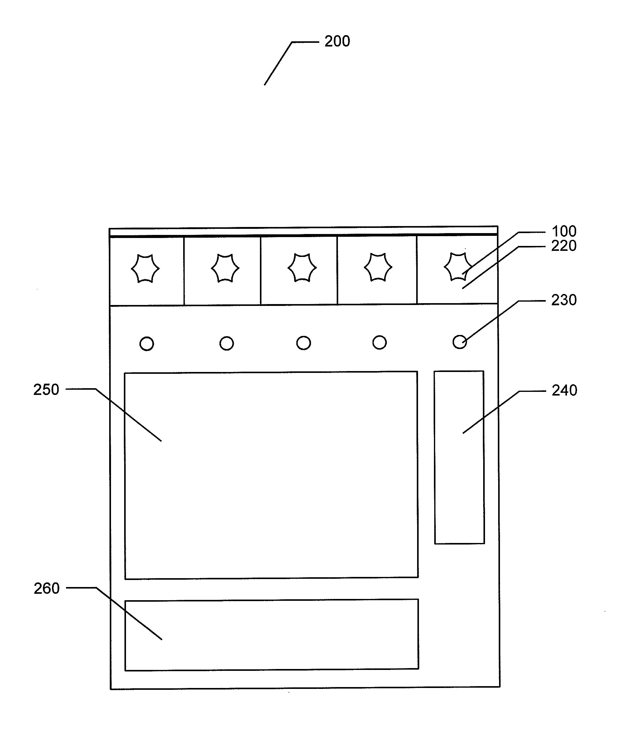 Sanitary dispensing device with removable display
